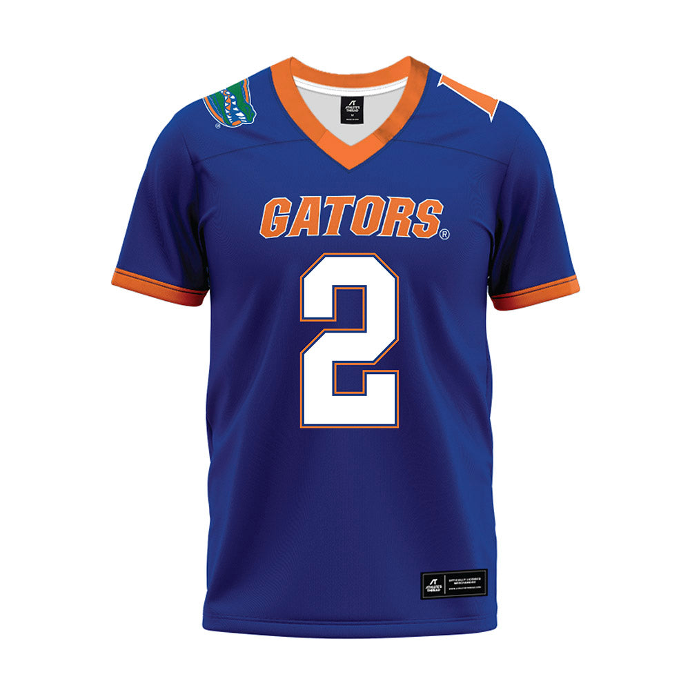 Florida NCAA Football DJ Lagway Blue Premium Football Jersey