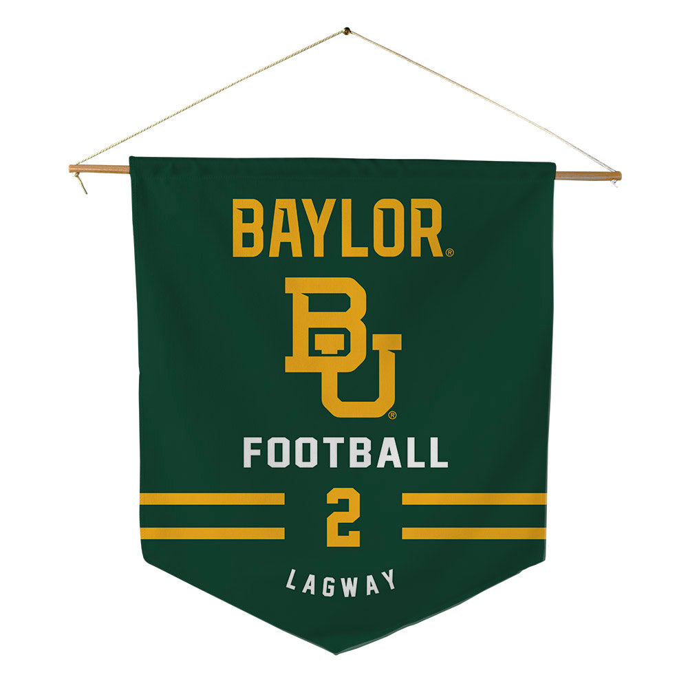 Baylor - NCAA Football : DJ Lagway - Pennant - 18" x 21"