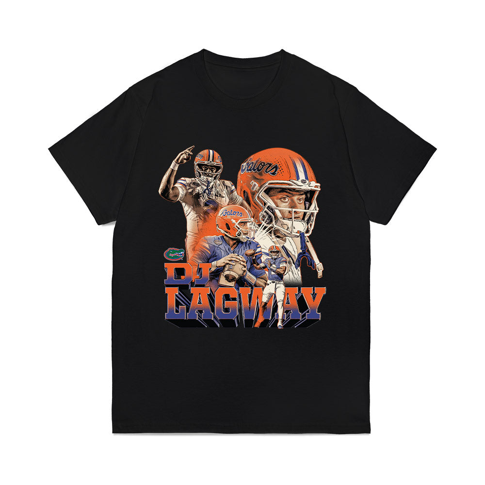 Florida - NCAA Football : DJ Lagway - Collage Comfort Colors T-Shirt-0