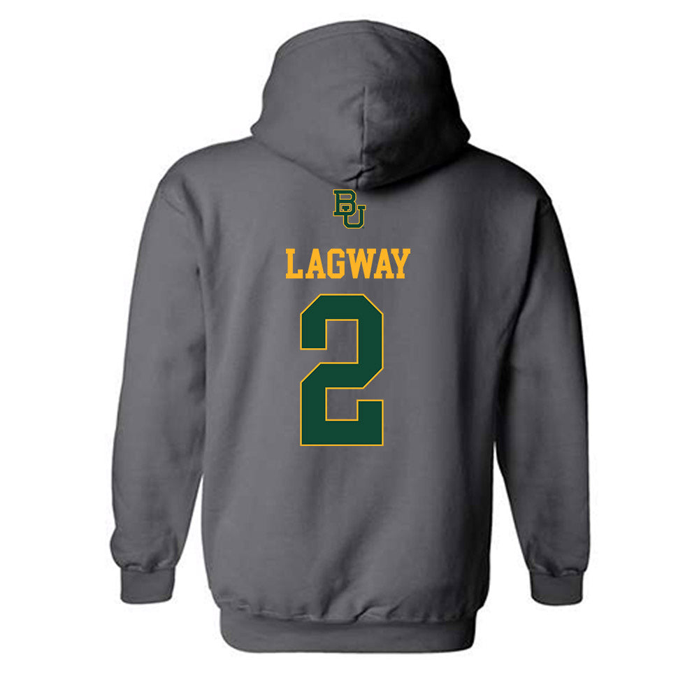 Baylor - NCAA Football : DJ Lagway - Sports Shersey Hooded Sweatshirt
