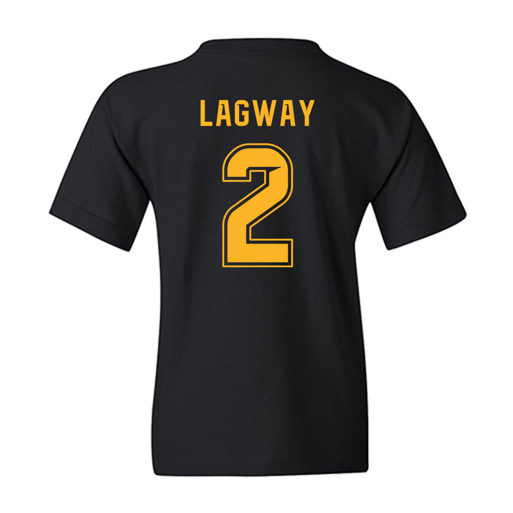 Baylor - NCAA Football : DJ Lagway - Blackout Shersey Youth T-Shirt