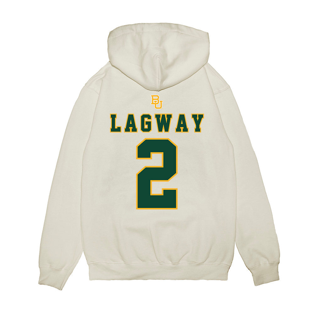 Baylor - NCAA Football : DJ Lagway - Caricature Premium Hooded Sweatshirt