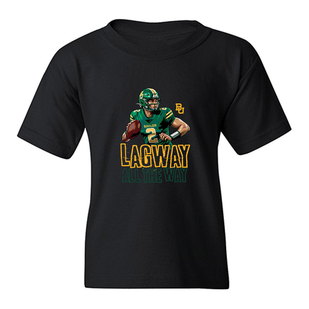 Baylor - NCAA Football : DJ Lagway - Lagway All The Way Youth T-Shirt