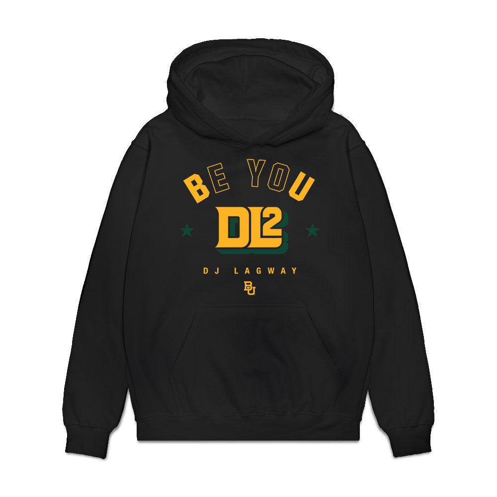 Baylor - NCAA Football : DJ Lagway - DL2 Premium Hooded Sweatshirt