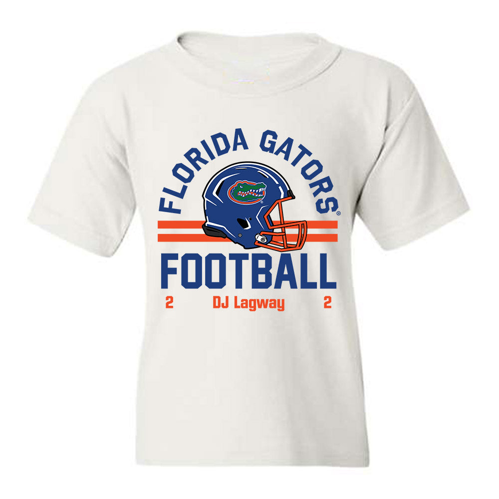 Florida - NCAA Football : DJ Lagway - Youth T-Shirt