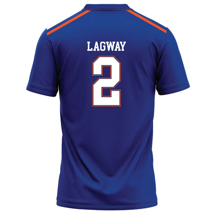 Florida - NCAA Football : DJ Lagway - Royal Football Jersey