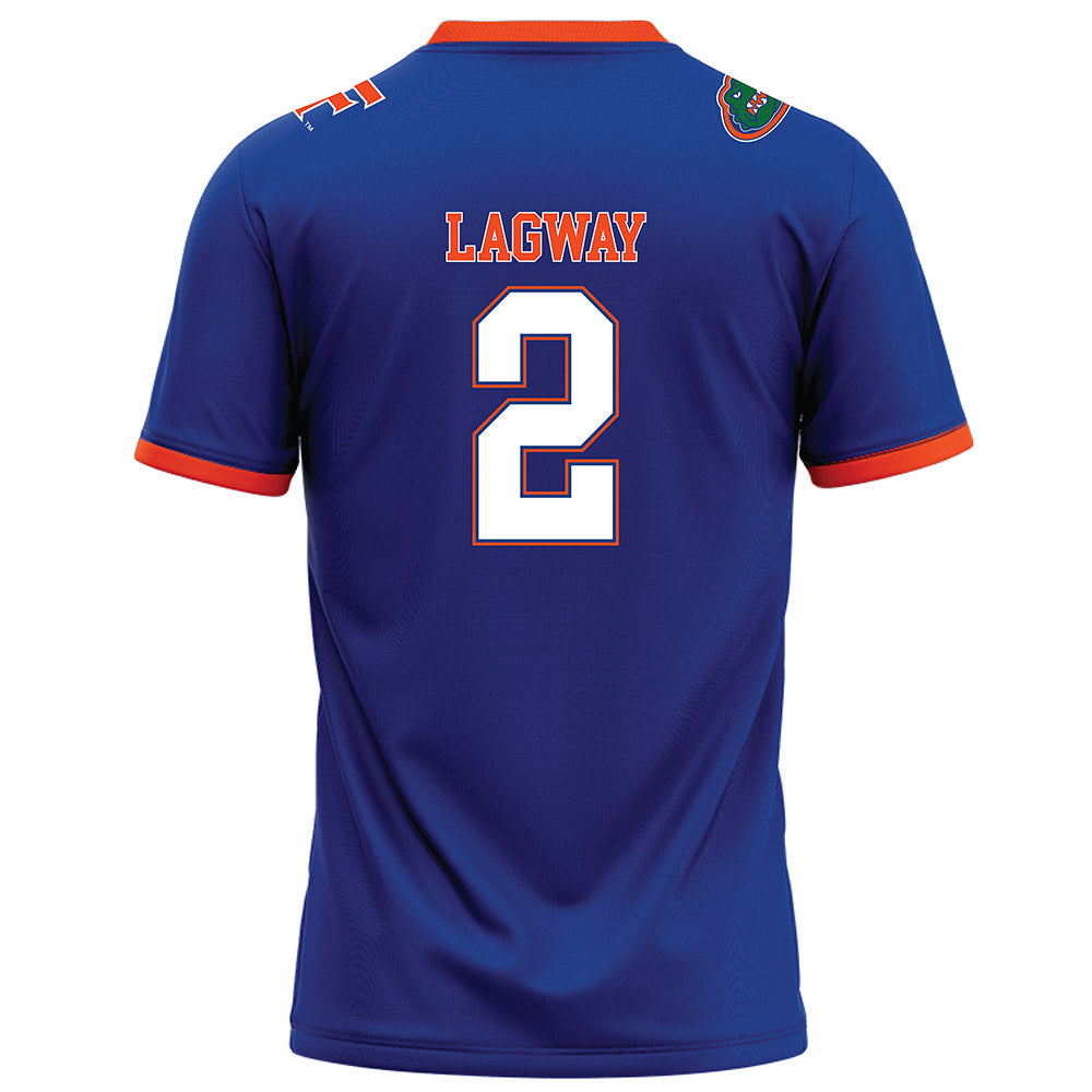 Florida - NCAA Football : DJ Lagway - Royal Football Jersey