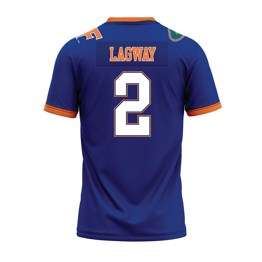 Florida - NCAA Football : DJ Lagway - Blue Football Jersey