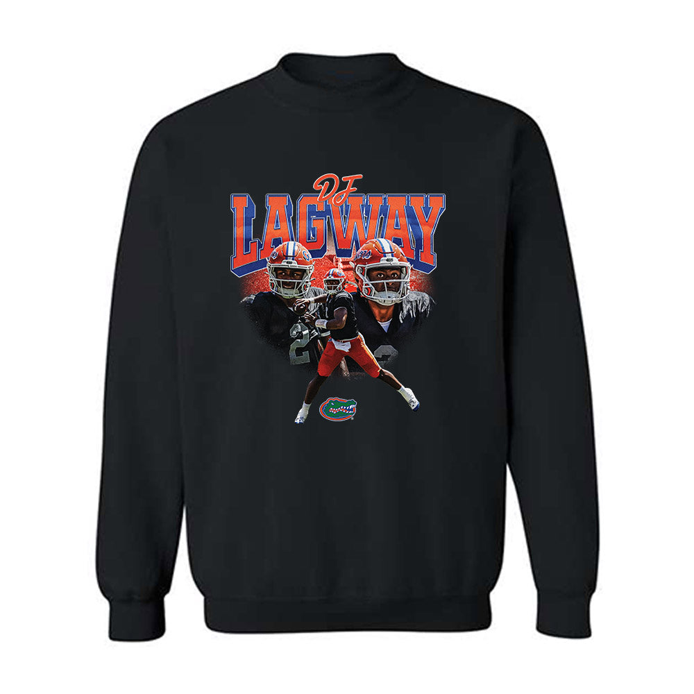 Florida - NCAA Football : DJ Lagway - Crewneck Sweatshirt player collage