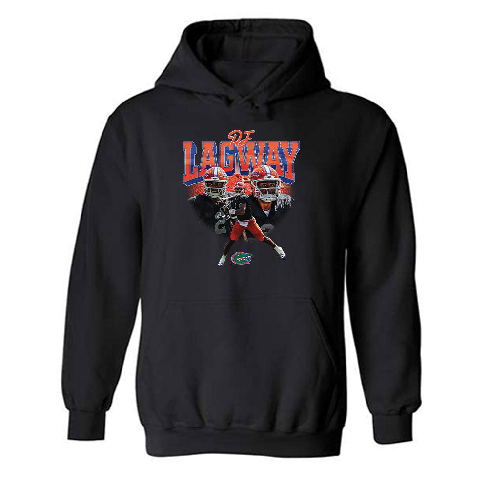 Florida - NCAA Football : DJ Lagway - Hooded Sweatshirt player collage