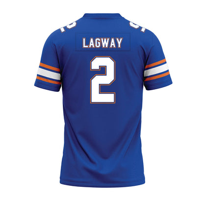 Florida - NCAA Football : DJ Lagway - Royal Football Jersey