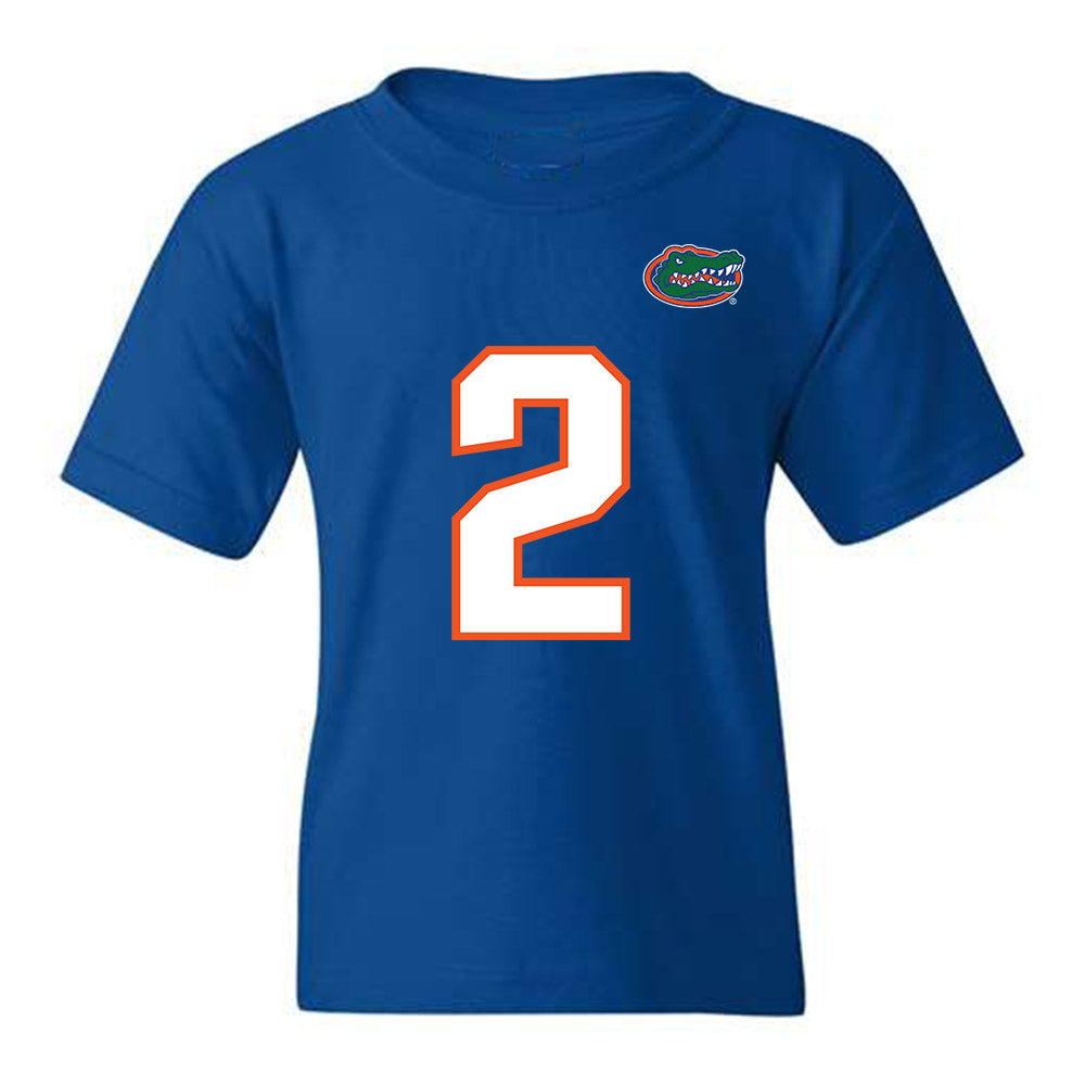 Florida - NCAA Football : DJ Lagway - Youth T-Shirt