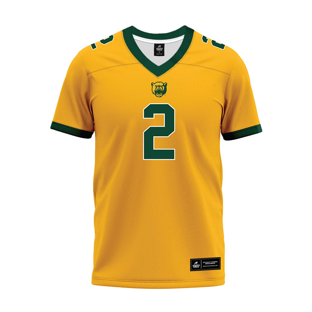Baylor - NCAA Football : DJ Lagway - Gold Premium Football Jersey