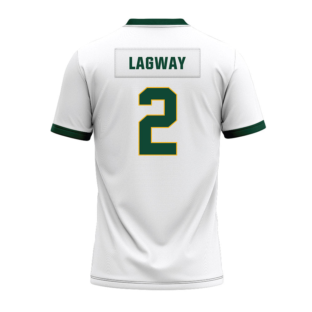 Baylor - NCAA Football : DJ Lagway - White Premium Football Jersey