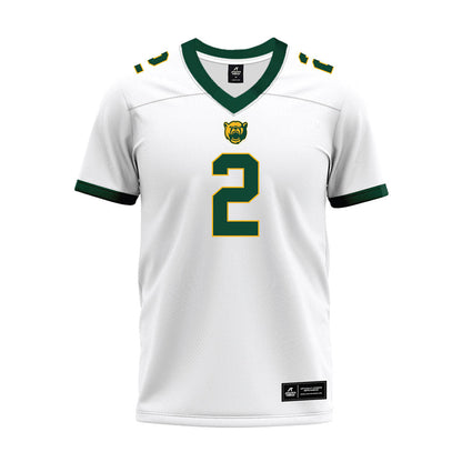 Baylor - NCAA Football : DJ Lagway - White Premium Football Jersey