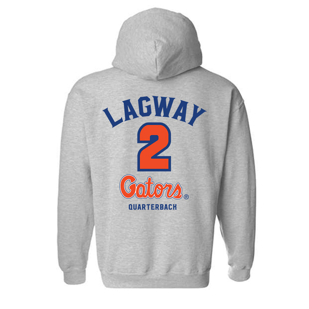 Florida - NCAA Football : DJ Lagway - Classic Shersey Hooded Sweatshirt-1