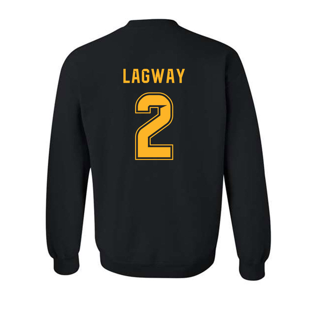 Baylor - NCAA Football : DJ Lagway - Blackout Shersey Crewneck Sweatshirt