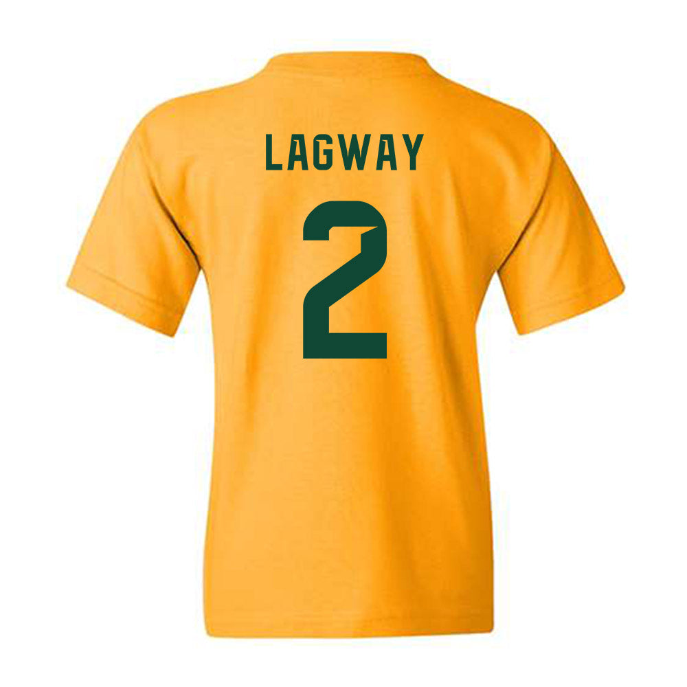 Baylor - NCAA Football : DJ Lagway - Go Gold Shersey Youth T-Shirt