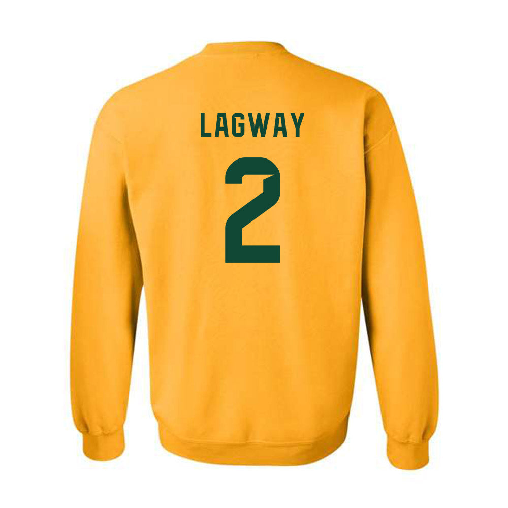 Baylor - NCAA Football : DJ Lagway - Go Gold Shersey Crewneck Sweatshirt