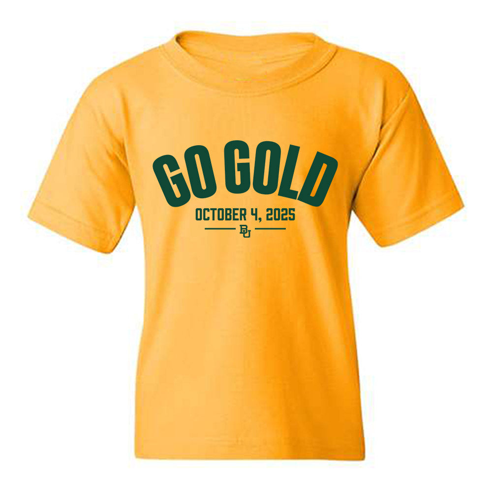 Baylor - NCAA Football : DJ Lagway - Go Gold Shersey Youth T-Shirt