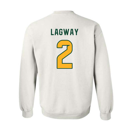 Baylor - NCAA Football : DJ Lagway - Homecoming Shersey Crewneck Sweatshirt