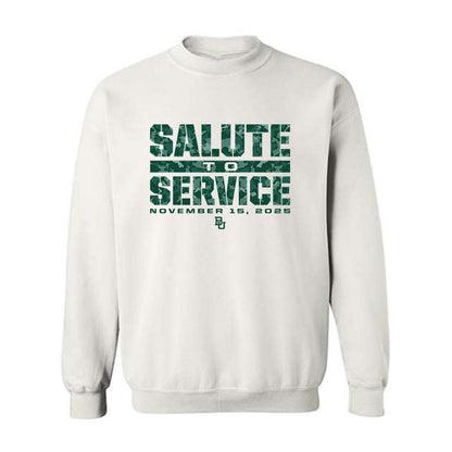 Baylor - NCAA Football : DJ Lagway - Salute to Service Shersey Crewneck Sweatshirt