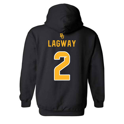 Baylor - NCAA Football : DJ Lagway - 254 Day Shersey Hooded Sweatshirt