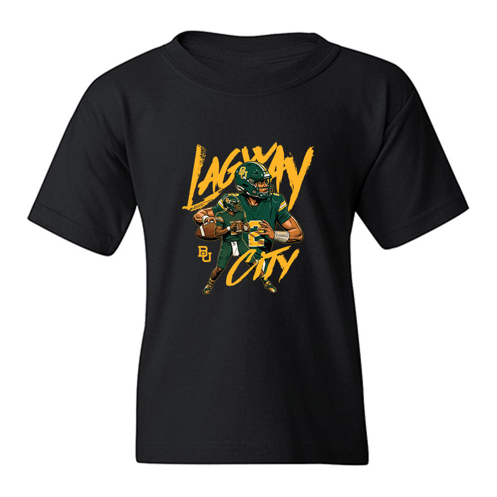 Baylor - NCAA Football : DJ Lagway - Caricature Youth T-Shirt