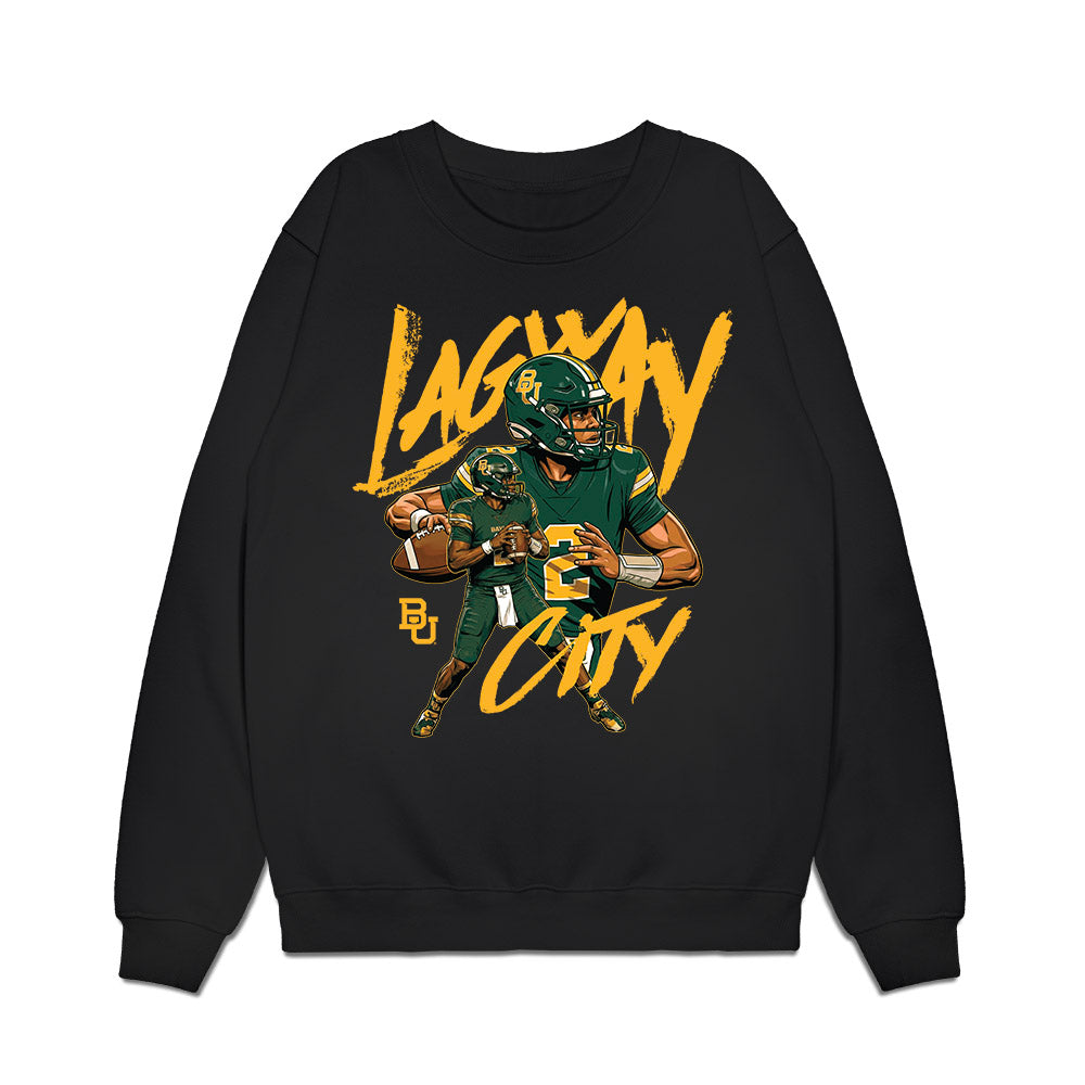 Baylor - NCAA Football : DJ Lagway - Caricature Premium Crewneck Sweatshirt