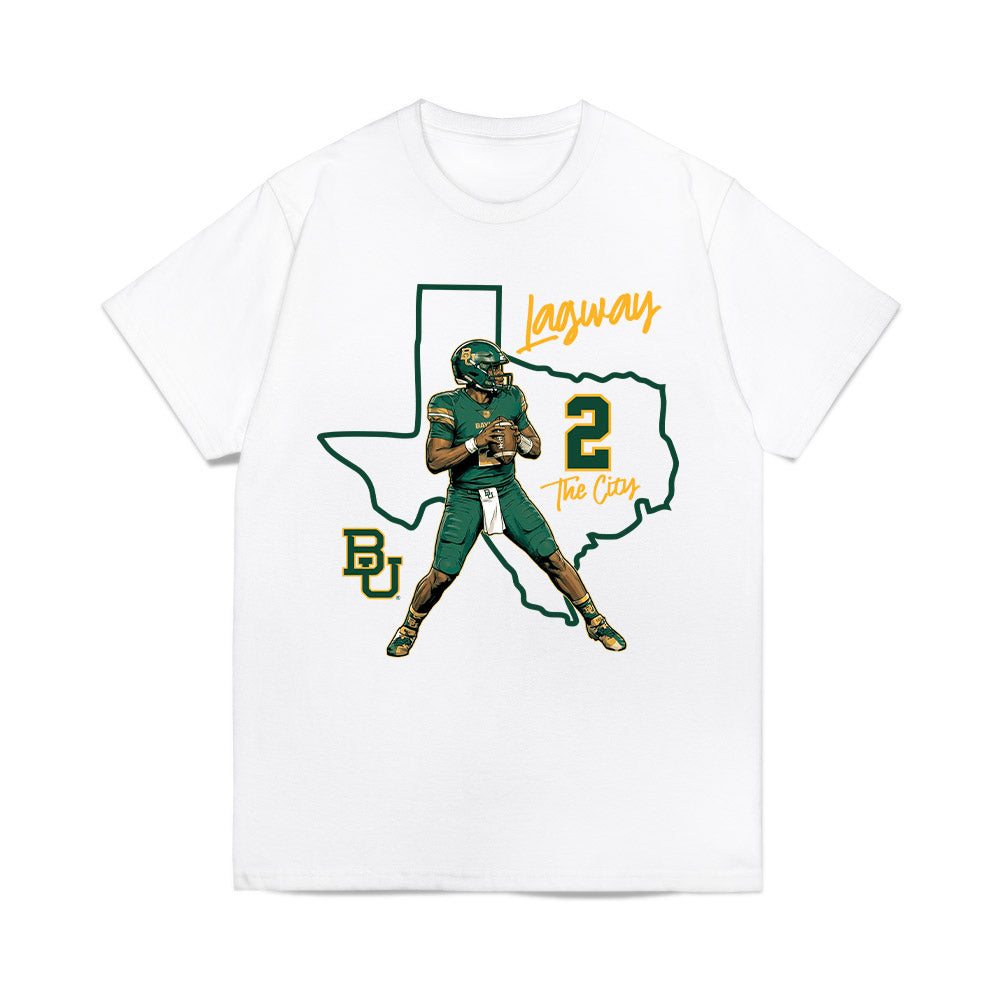 Baylor - NCAA Football : DJ Lagway - Caricature Comfort Colors T-Shirt