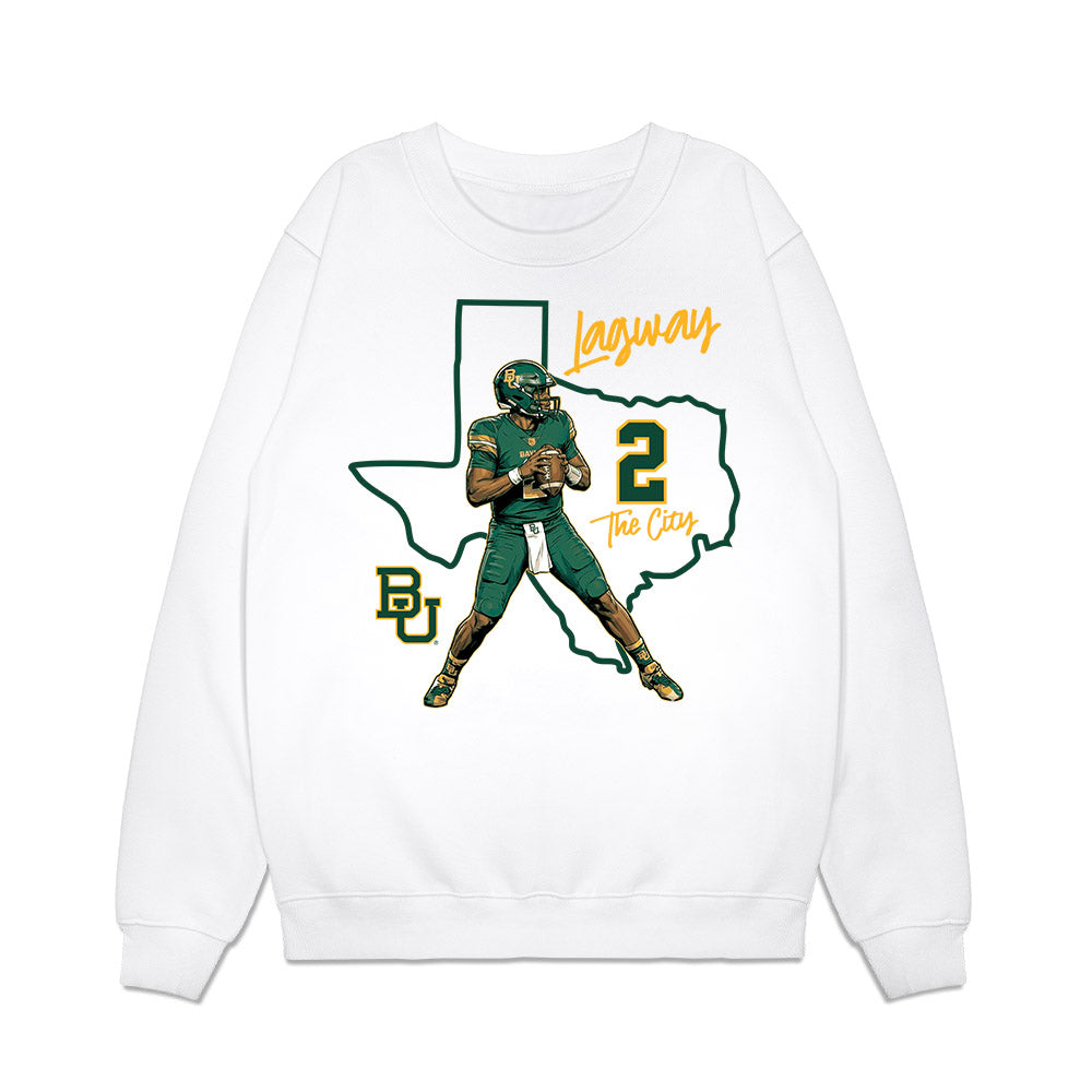 Baylor - NCAA Football : DJ Lagway - Caricature Premium Crewneck Sweatshirt