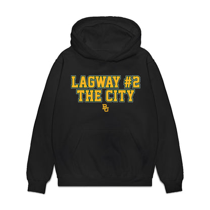 Baylor - NCAA Football : DJ Lagway - Lagway The City Premium Hooded Sweatshirt