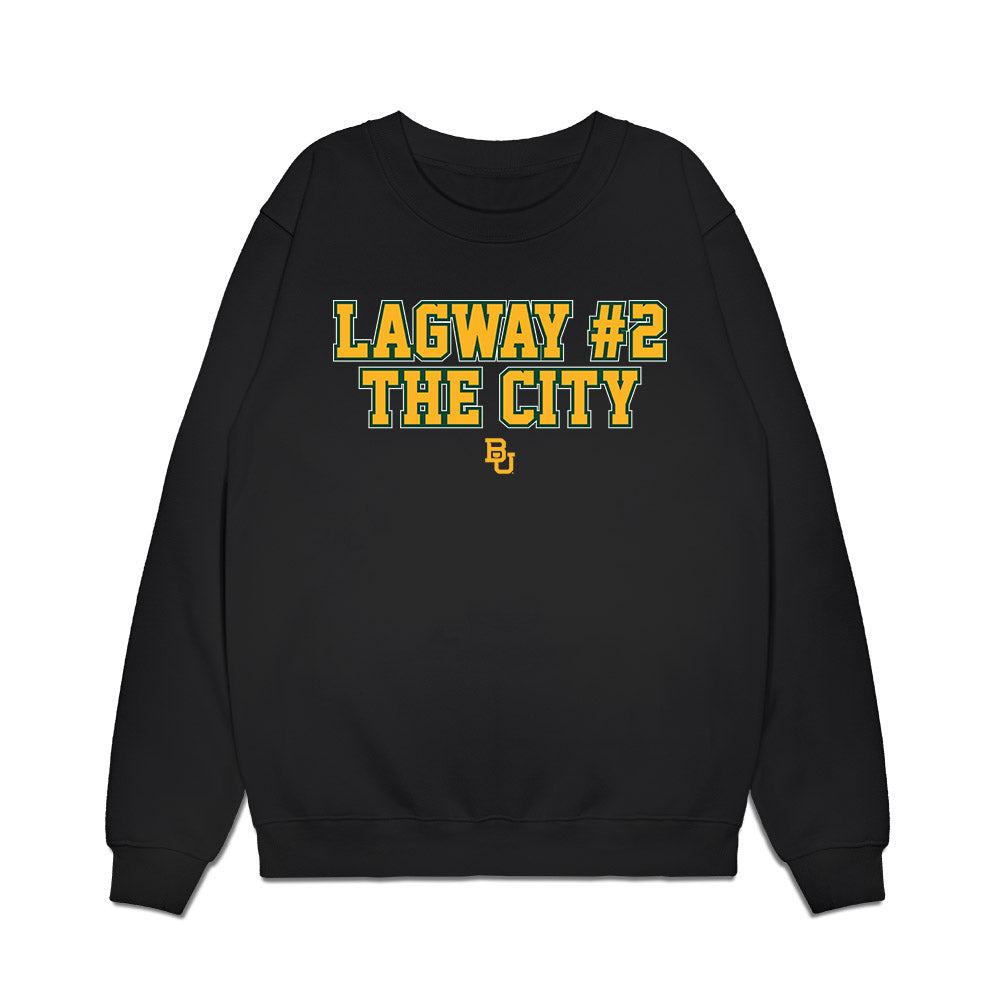 Baylor - NCAA Football : DJ Lagway - Lagway The City Premium Crewneck Sweatshirt