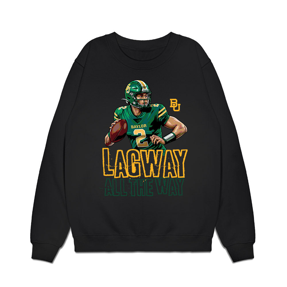 Baylor - NCAA Football : DJ Lagway - Lagway All The Way Premium Crewneck Sweatshirt
