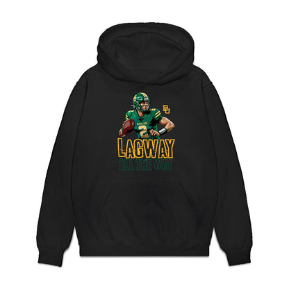 Baylor - NCAA Football : DJ Lagway - Lagway All The Way Premium Hooded Sweatshirt