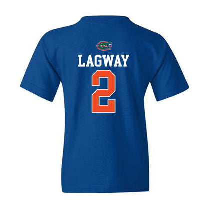 Florida - NCAA Football : DJ Lagway - Youth T-Shirt