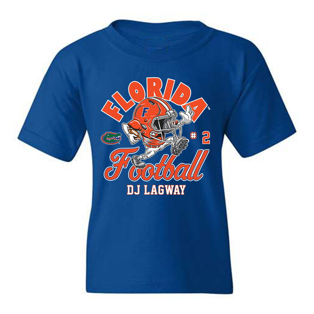 Florida - NCAA Football : DJ Lagway - Youth T-Shirt